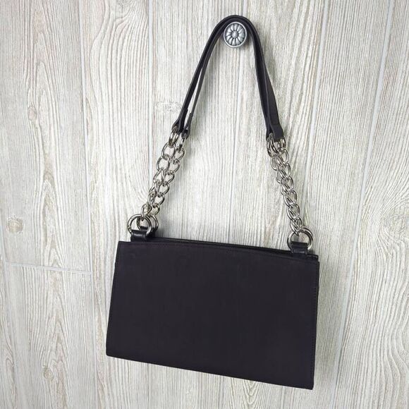 Miche Classic Black Women’s Shoulder Bag Purse With Metal Chain Strap - Picture 1 of 12